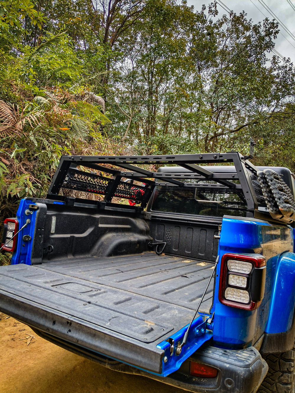 ExceedFab SR1 Bed rack for 2020-2025 Jeep Gladiator,Ford F150,Ram 1500