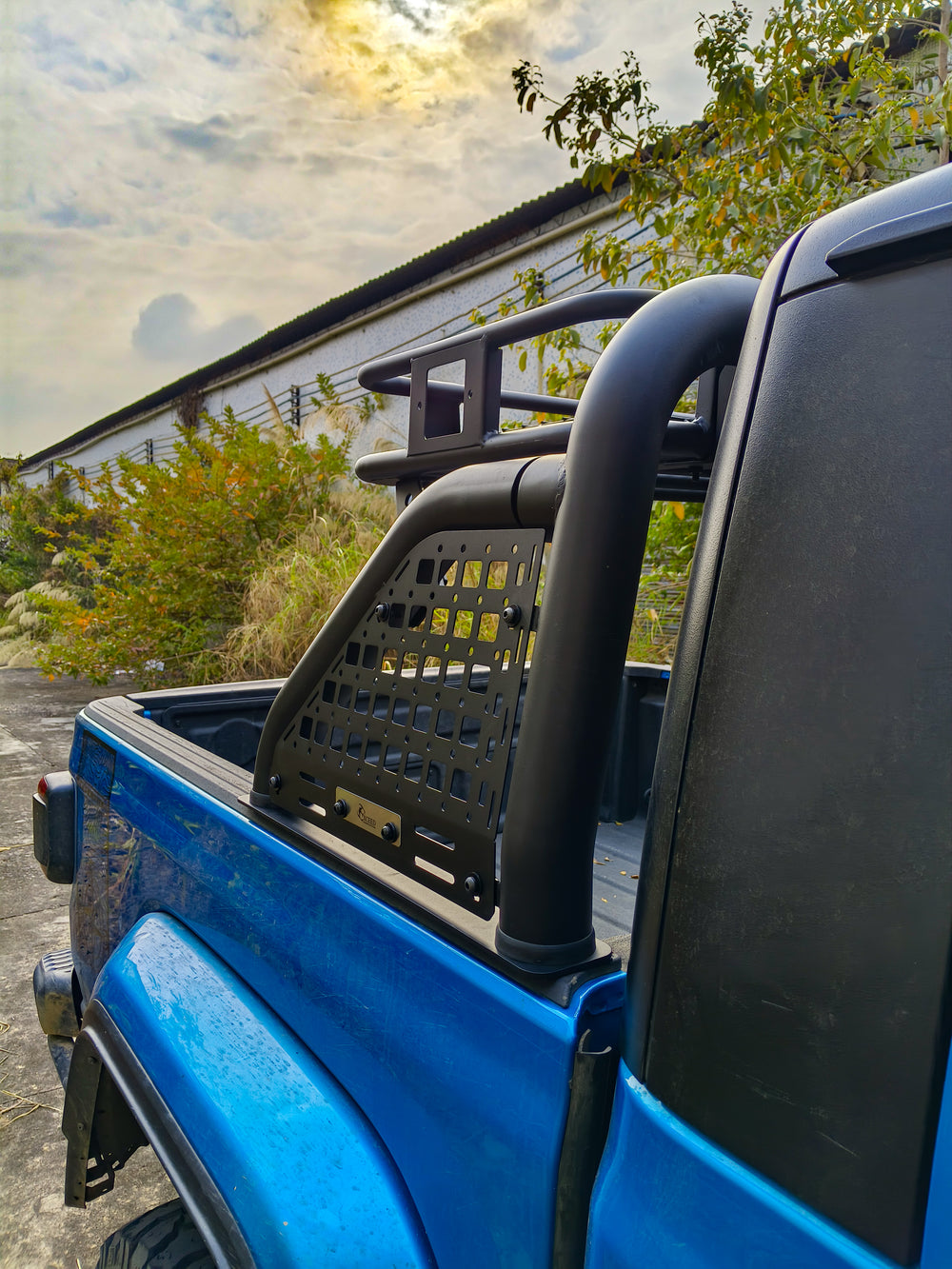 ExceedFab Roll Bar With Cargo Basket For 2020-2025 Jeep Gladiator JT