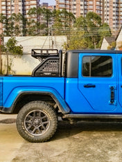 ExceedFab Roll Bar With Cargo Basket For 2020-2025 Jeep Gladiator JT