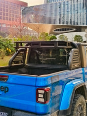 ExceedFab Roll Bar With Cargo Basket For 2020-2025 Jeep Gladiator JT