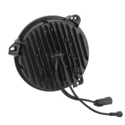 These Jeep Gladiator headlights are sealed against moisture and feature an aluminum die-cast bottom with three breathing holes and a solid PC lens.