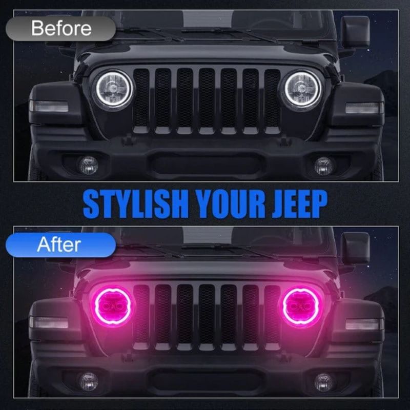 Use these Jeep Gladiator Headlights to style your Jeep and notice the difference before and after.