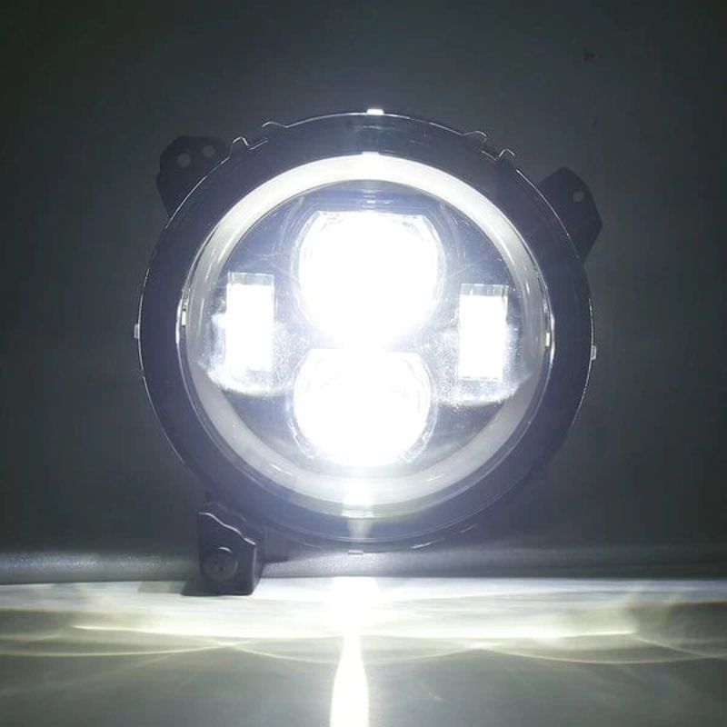 Jeep JL LED Headlights High Beam with 12000LM