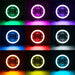 Jeep JL LED Headlights Lighting modes with multi color