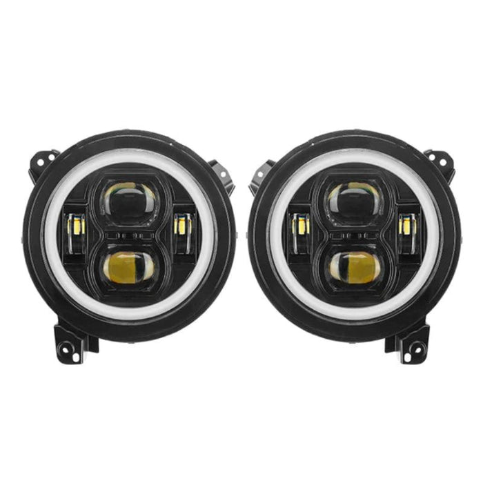 One pair Multi-Function 9" Jeep JL LED Headlights