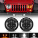 Experience versatility with the New Jeep Wrangler LED Headlights, offering 4 modes for adaptable lighting - High Beam, Low Beam, DRL, and Turn Signal.