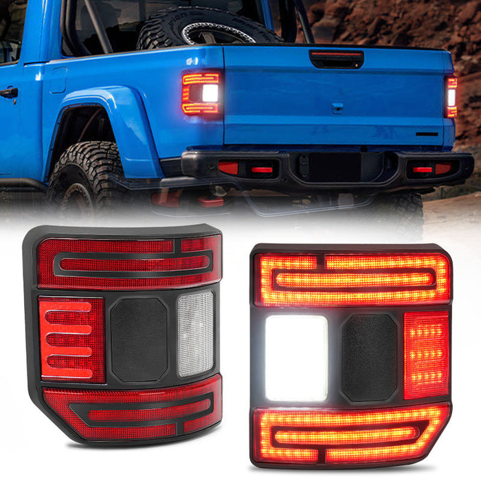 Jeep Gladiator Flush Mount LED Tail Lights 