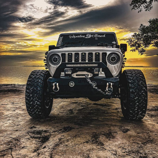 Jeep RGBW LED Headlights with 3D Lens 