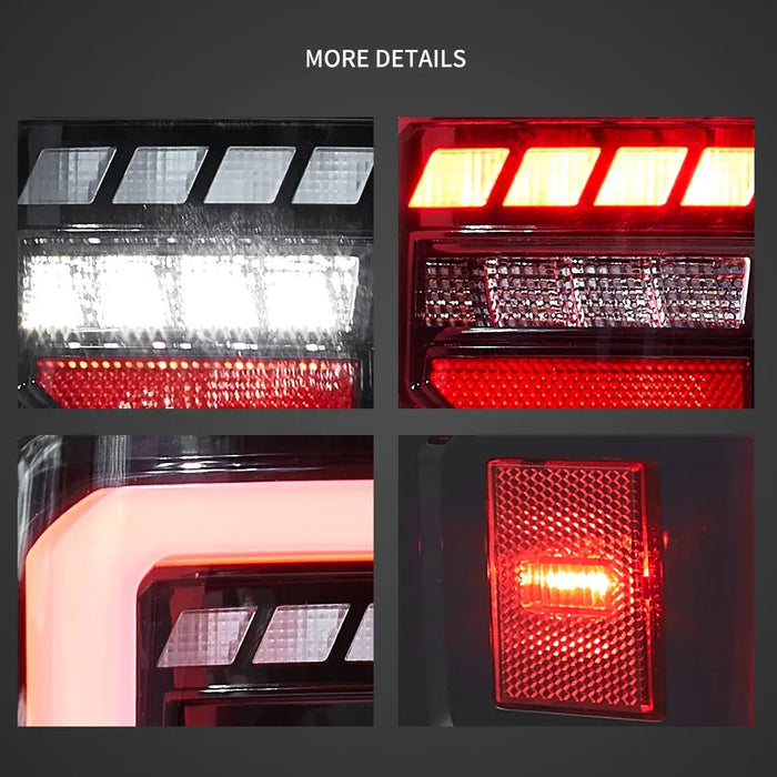 Dynamic LED Tail Lights For 2007-2013 Chevrolet Silverado 1500 2500HD 3500HD