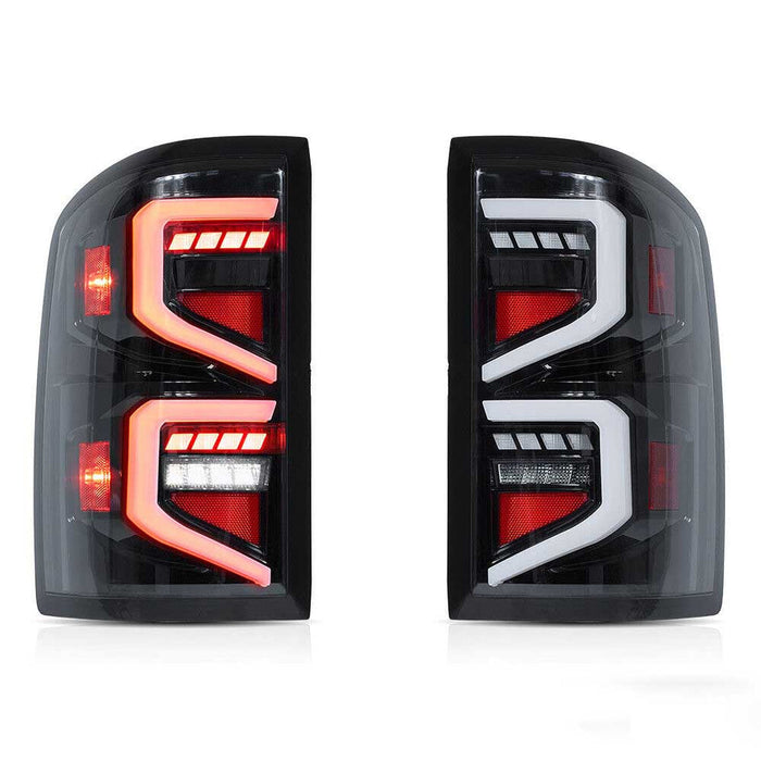 Dynamic LED Tail Lights For 2007-2013 Chevrolet Silverado 1500 2500HD 3500HD