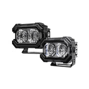 Suparee Recon 2 3" LED Pods with Amber DRL Spot and Wide Beam