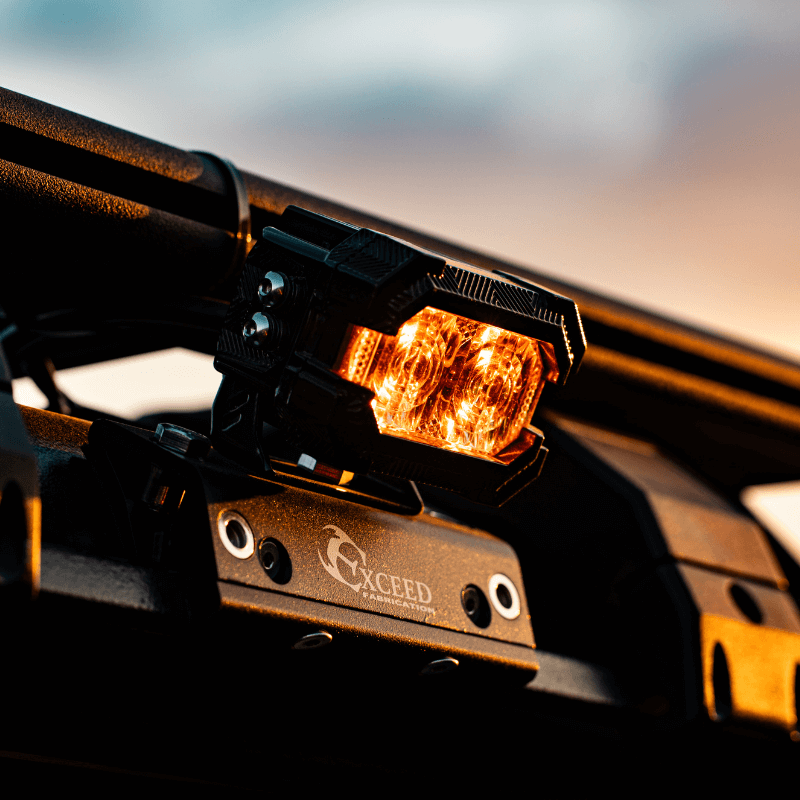 Suparee Recon 2 3" LED Pods with Amber DRL Spot and Wide Beam