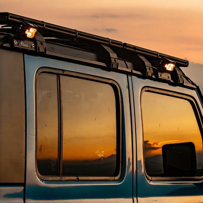 Suparee Recon 2 3" LED Pods with Amber DRL Spot and Wide Beam