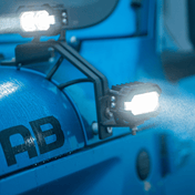 Suparee Recon 2 3" LED Pods with Amber DRL Spot and Wide Beam