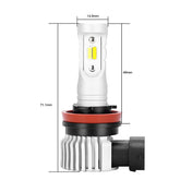 SUPAREE H11/H8/H9 LED Fog Light Bulbs Dual Color Switch for 2012-Later Toyota Tacoma