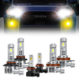 Ampoules de phares à LED SUPAREE 9005 H11 et ampoules de feux de brouillard à LED pour Toyota 4Runner 2010-2020