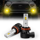 Ampoules LED H8/H11/H16 ambrées pour feux de brouillard Toyota Tacoma 2012 et ultérieurs SUPAREE