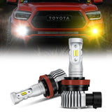 Ampoules de phares antibrouillard à LED H11/H8/H9 bicolores SUPAREE pour Toyota Tacoma 2012 et ultérieurs