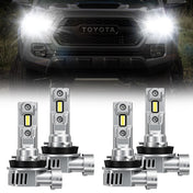 ⚡ 𝑳𝒊𝒎𝒊𝒕𝒆𝒅 𝑳𝒆𝒇𝒕 SUPAREE H11/H8 LED Headlight Bulbs 30W Hi&Lo Beam Set for 2016-Later Toyota Tacoma