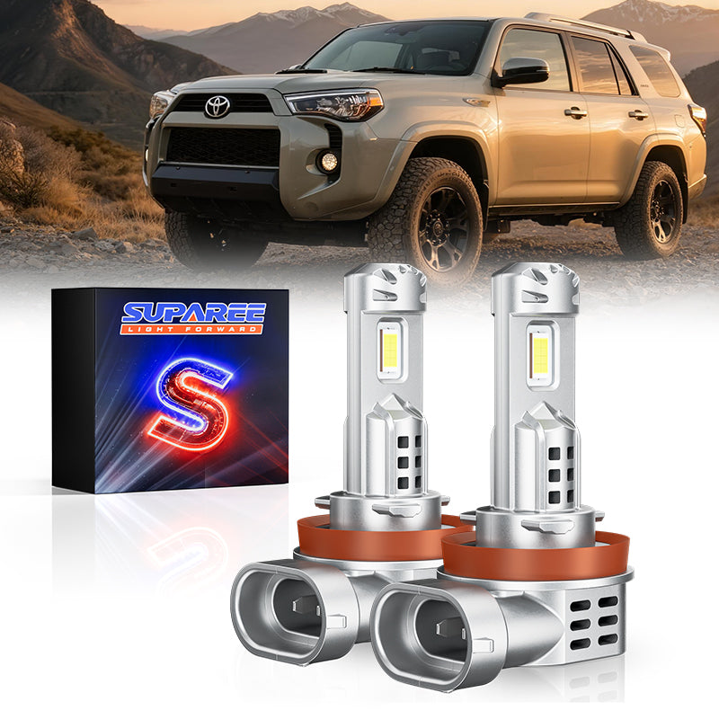 SUPAREE 9005 H11 LED Headlight Bulbs & LED Fog Light Bulbs for 2010-2020 Toyota 4Runner
