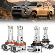 SUPAREE 9005 H11 LED Headlight Bulbs & LED Fog Light Bulbs for 2010-2020 Toyota 4Runner