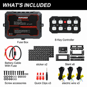 SUPAREE LOCUS 8 Gang Switch Panel with App Control
