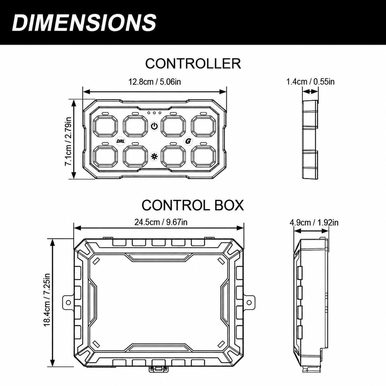 SUPAREE LOCUS 8 Gang Switch Panel with App Control