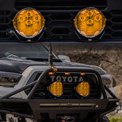 SUPAREE HELM 7'' LED Pod Lights, 13000LM Dual Beam with Amber DRL