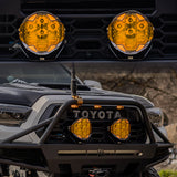 SUPAREE HELM 7" LED Driving Lights Twin Kit, 26,692LM Dual Beam with Amber DRL