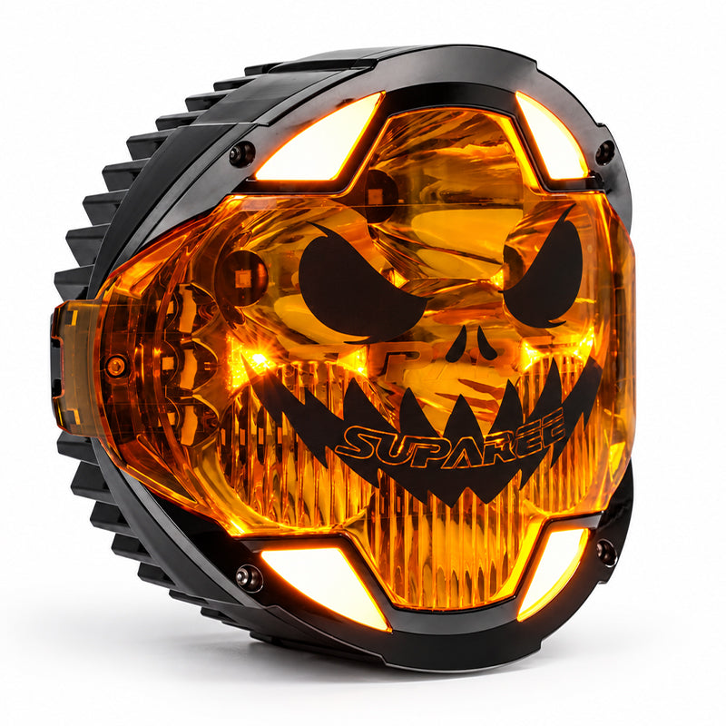SUPAREE Halloween Stickers for HELM 7 Light Covers – 4-Pack