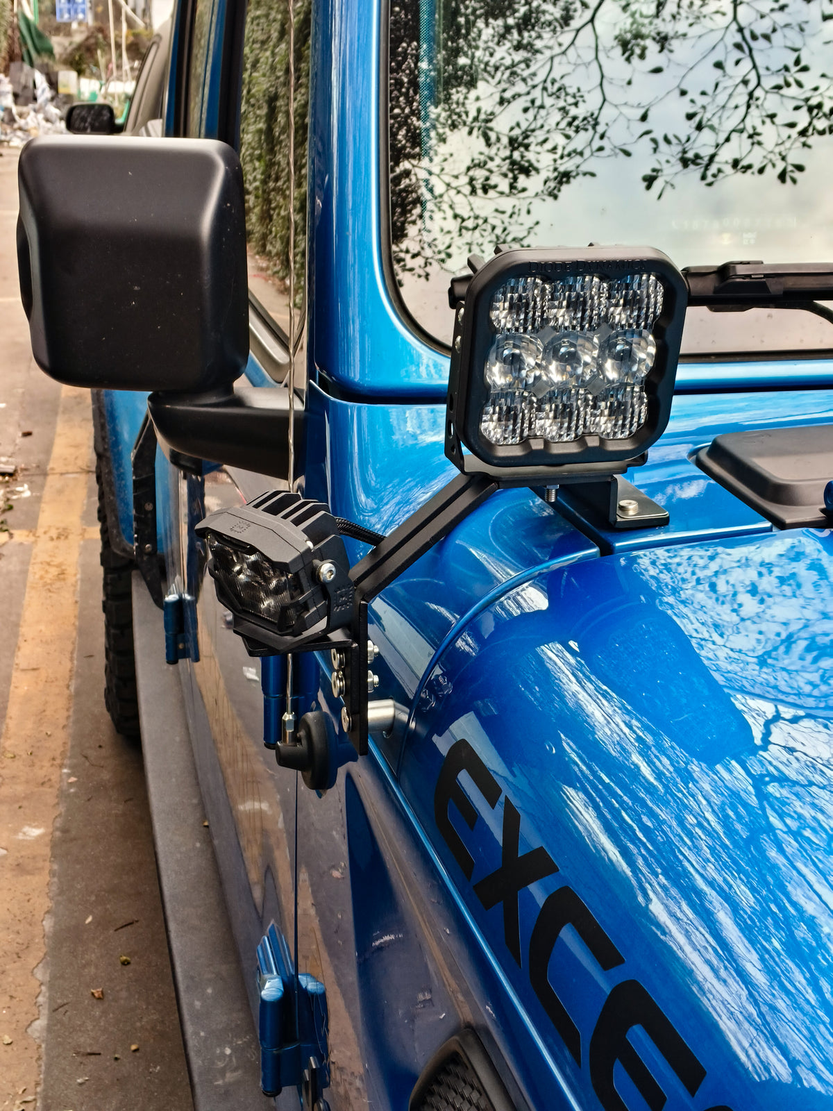 ExceedFab A-Pillar Dual Pod Brackets