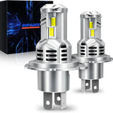 SUPAREE Upgraded H4 9003 LED Headlight Bulbs with Hi/Lo Beam