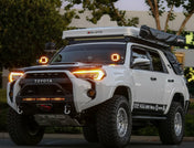 SUPAREE HYPER 5 inch Led Off-Road Lights | IP68/69K Waterproof, DRL & Stepped Halo Twin Kit