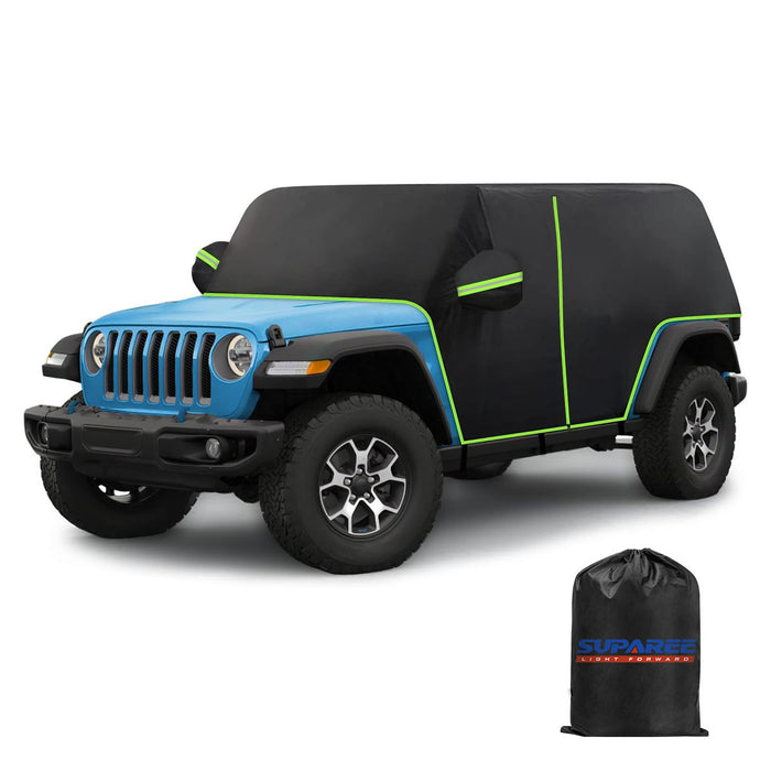 Suparee Jeep Cab Cover Hardtop for 2007-Later Wrangler JK JL 4-Door