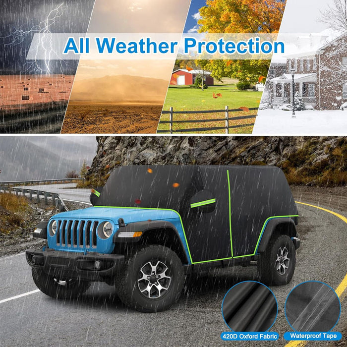 Suparee Jeep Cab Cover Hardtop for 2007-Later Wrangler JK JL 4-Door