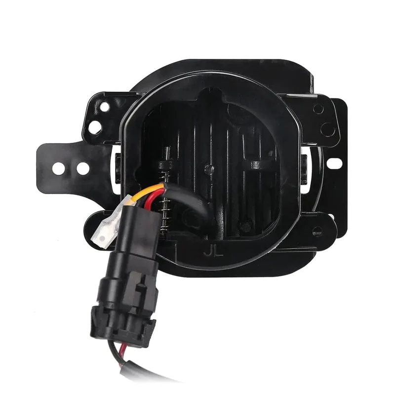  Jeep fog lights are plug-and-play, and we provide a wire extension with a male plug for easy installation.