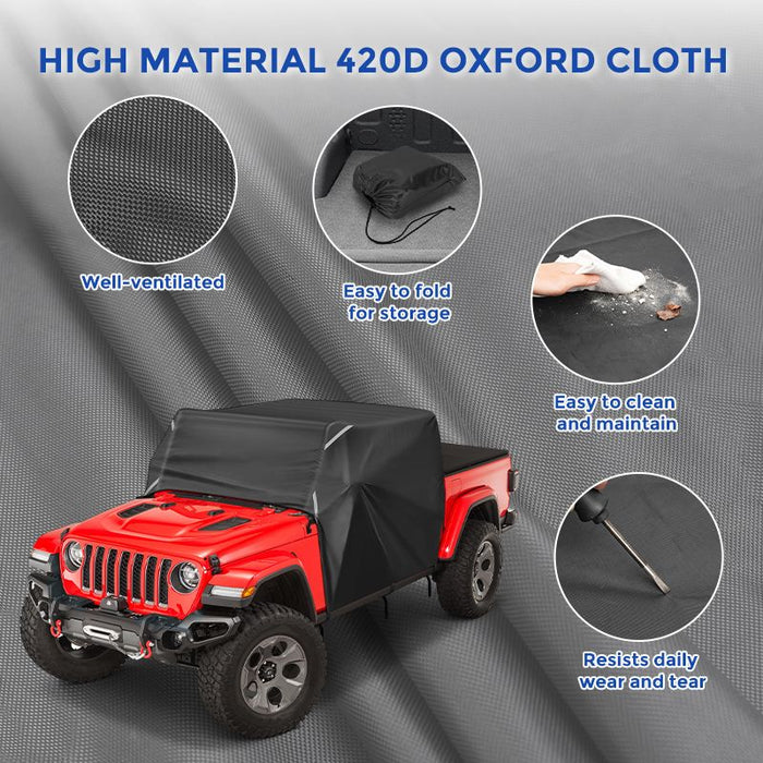 Suparee Jeep Gladiator Cab Cover with 52" Light Bar for 2020-Later JT