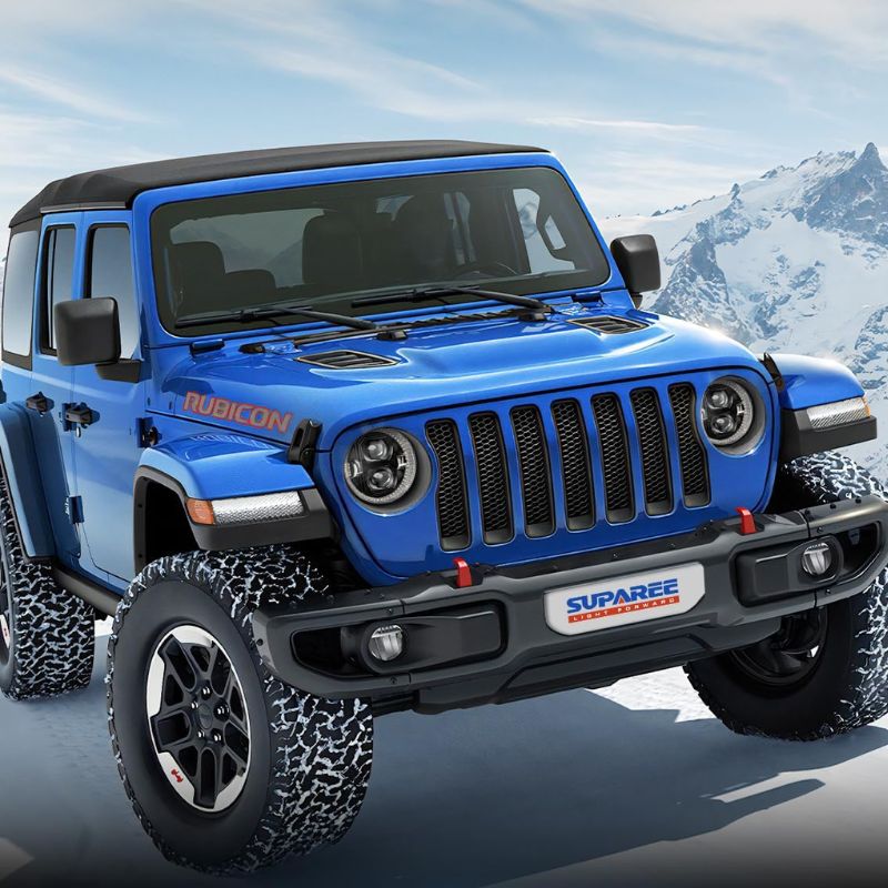 Elevate your 2018-2024 Jeep Wrangler JL JLU & Jeep Gladiator JT with our 9 Inch Round LED Halo Headlights.