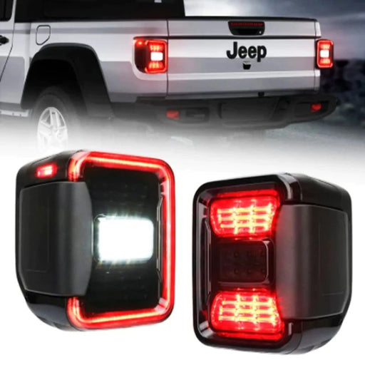 Upgrade to LED with Jeep Gladiator Tail Lights, suitable for 2020-2024 JT models.