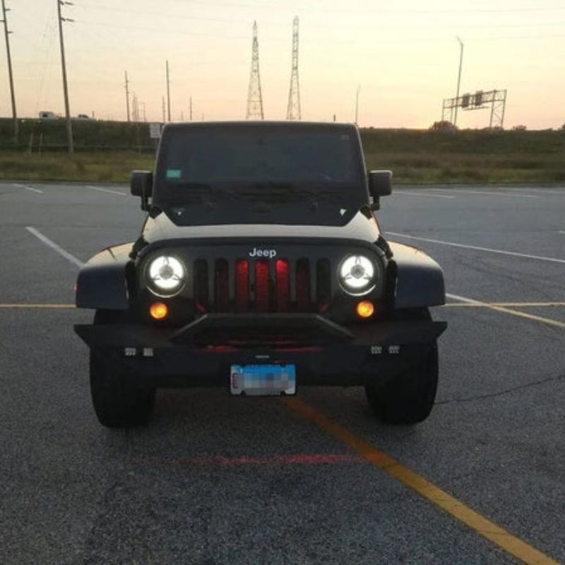  LED headlights for Jeep are a perfect upgrade for your Jeep JK, providing enhanced illumination for your path.