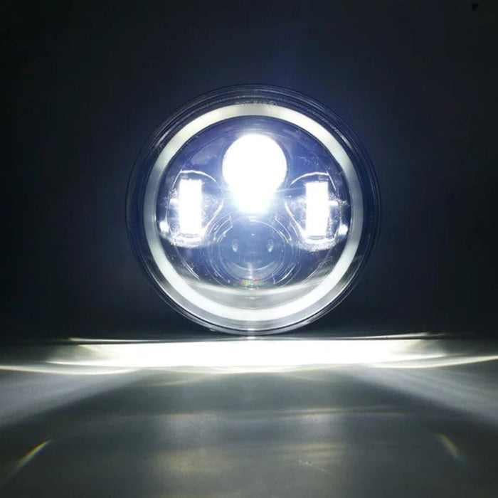 The Jeep JK Halo Headlights have 30W for the low beam.