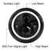 These Jeep LED headlights are equipped with white and amber halo for 4 lighting modes: High Beam, Low Beam, DRL and Turn Signal.