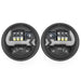 We offer a pair of Jeep JK LED Headlights with red mood lights, including both the driver's side and passenger's side.