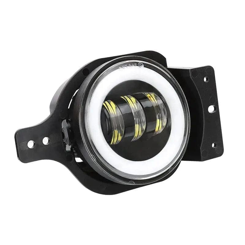 The Jeep fog lights come with EMC inside and feature an aluminum housing material for durability and reliability.