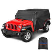 Suparee Jeep Wrangler Cab Cover with 52" Light Bar for 2007-Later JK JL 4-Door