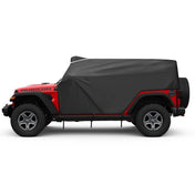 Suparee Jeep Wrangler Cab Cover with 52" Light Bar for 2007-Later JK JL 4-Door