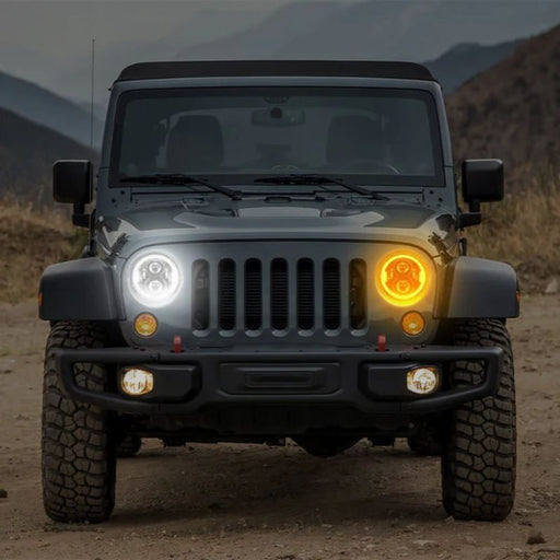 jeep wrangler led headlights perfectly fits for 2007-2018 Jeep Wrangler JK 2 Door Unlimited 4 Door.