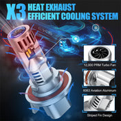 Fit For 2022-2025 Chevrolet Malibu H11 9005 LED Headlight Bulbs