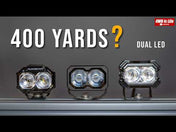 Suparee Recon 2 3" LED Pods with Amber DRL Spot and Wide Beam