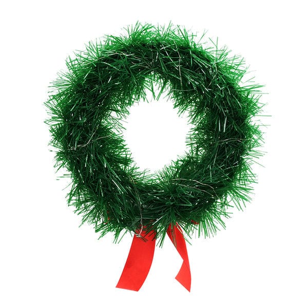 SUPAREE.COM Christmas Wreath Suparee 12-Inch Christmas Wreath with LED Lights for Jeep Trucks SUVs Product description